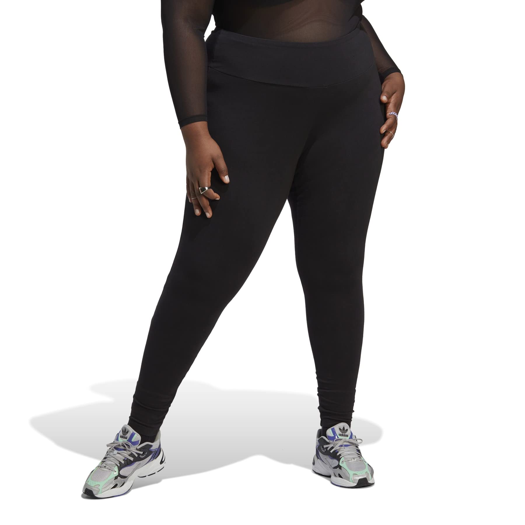 Женские Брюки Adidas Plus Size adiColor Essentials Leggings Adidas