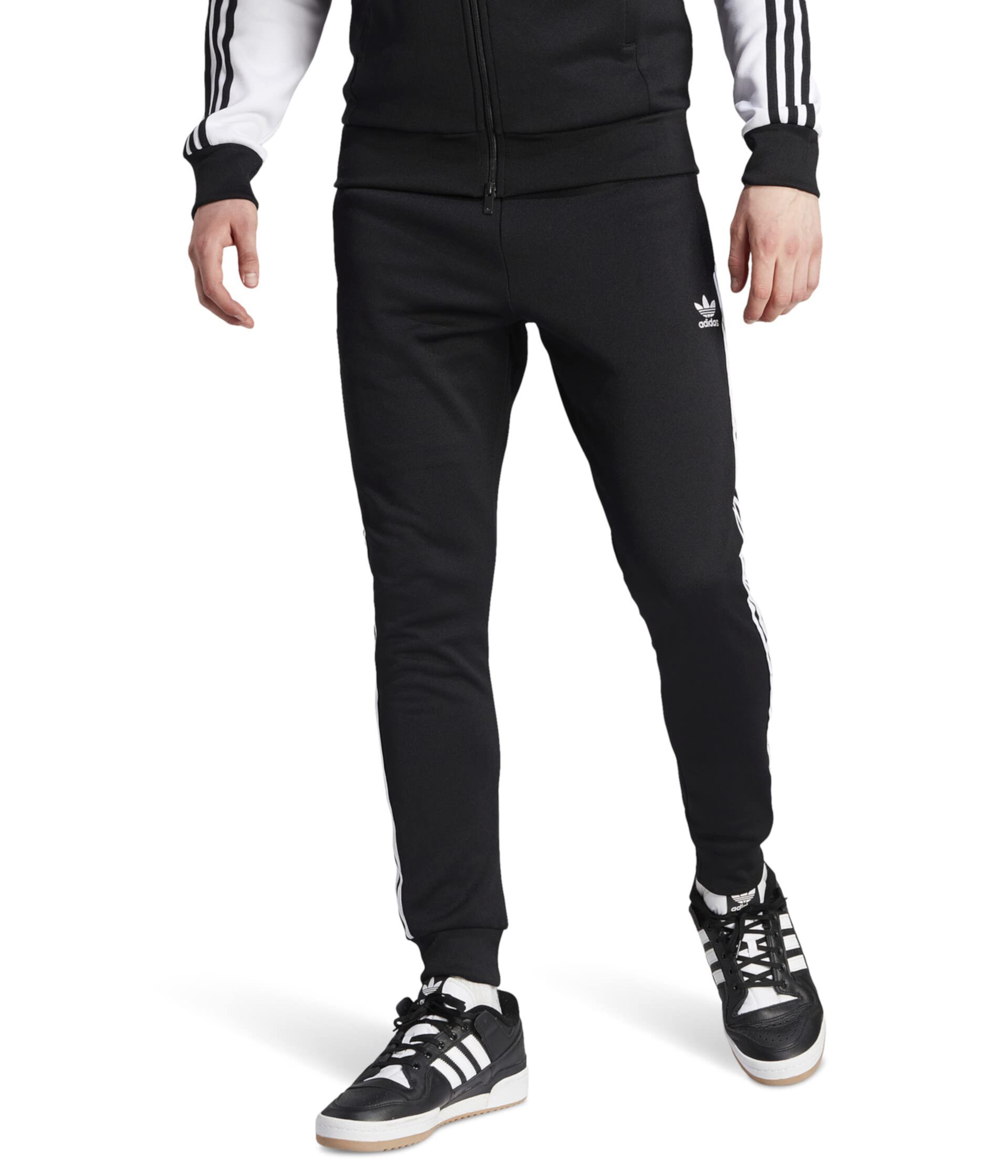 Брюки для бега Adicolor Classics Superstar Track Pants от Adidas для мужчин Adidas