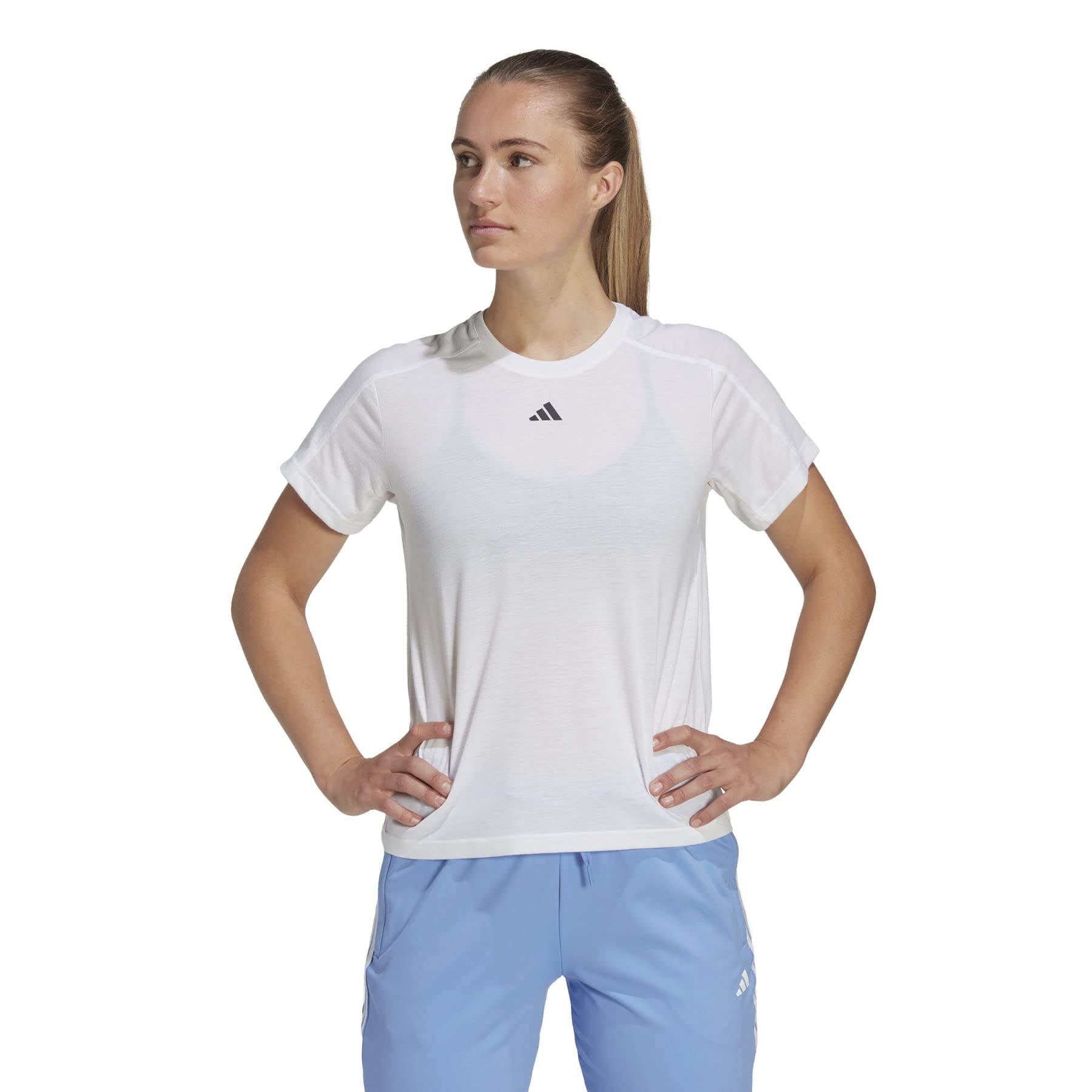 Женская Спортивная одежда Adidas Aeroready Training Essentials Minimal T-Shirt Adidas