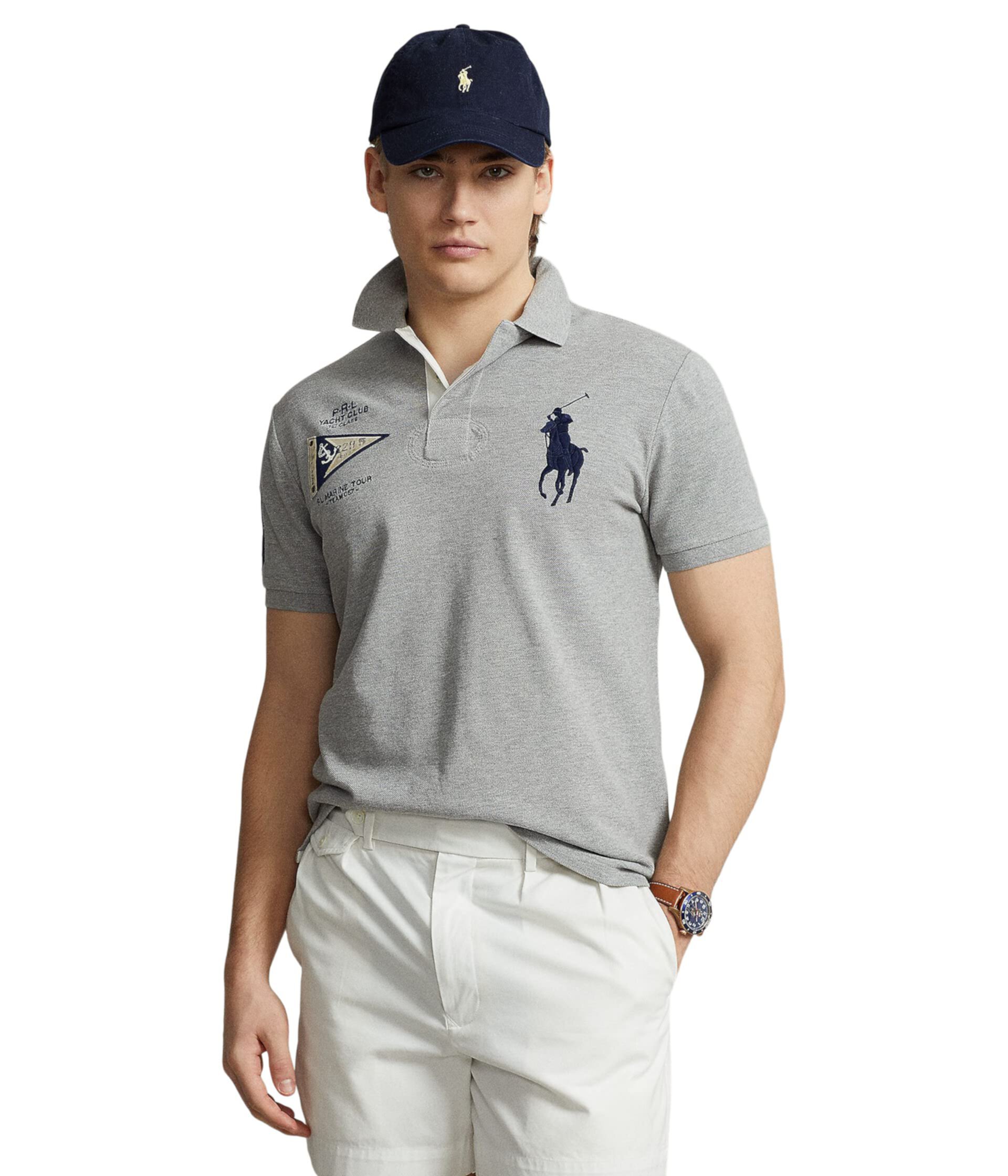 Мужская рубашка-поло Classic Fit Big Pony Polo Ralph Lauren Polo Ralph Lauren