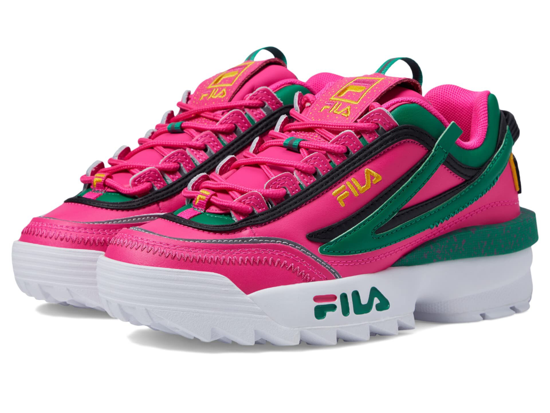 Кроссовки Fila Disruptor II EXP для мальчиков с кожаным верхом и комфортной амортизацией Fila