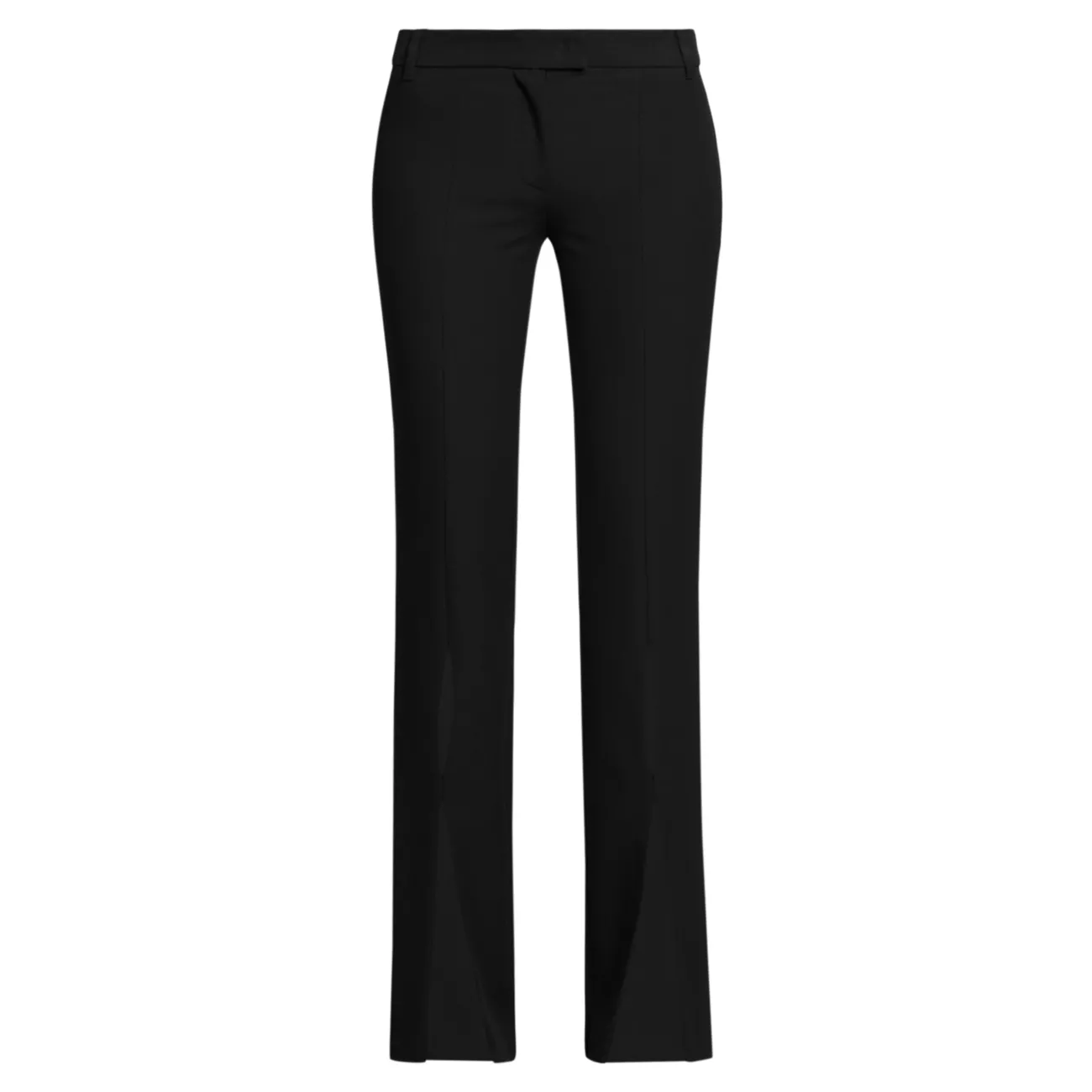 Узкие прямые брюки с разрезом по краю Versace Jeans Couture