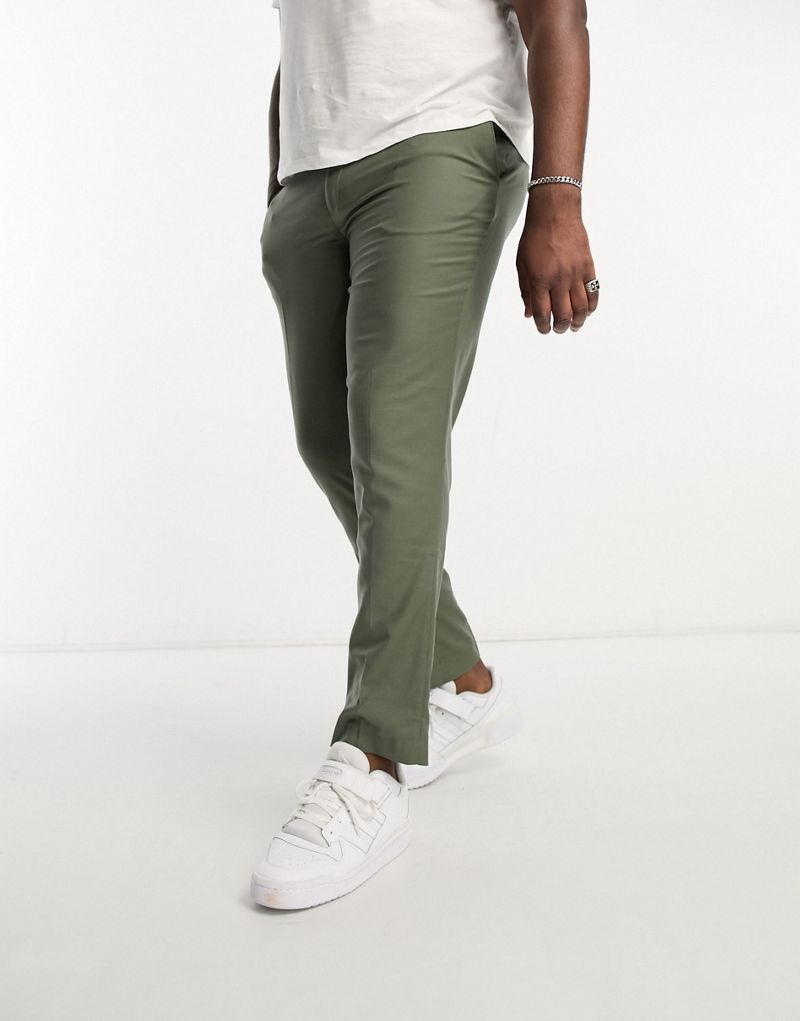 Зеленые брюки-скинни Gianni Feraud Plus Gianni Feraud