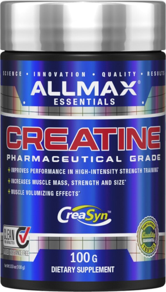 Креатиновый порошок -- 100 г ALLMAX