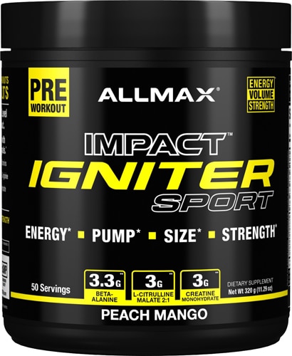 Impact Igniter Sport Peach Mango – 50 порций ALLMAX