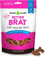 Better Brat Plant-Based Dog Treats -- 6 oz Bright Planet