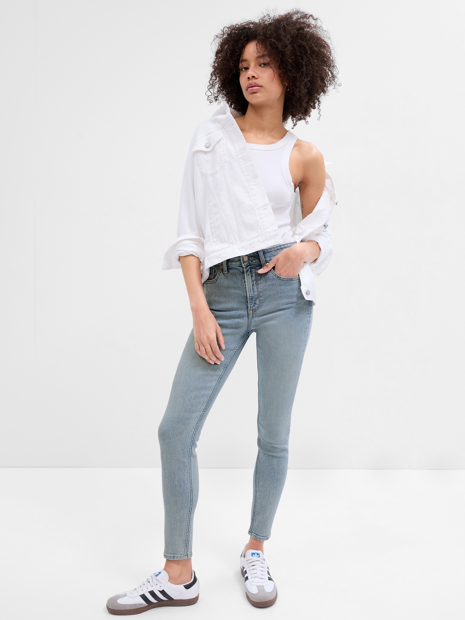 High Rise Universal Legging Jeans with Washwell Gap Factory