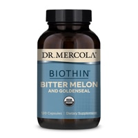 Biothin - Органическая горькая дыня и златокорень - 120 капсул Dr. Mercola
