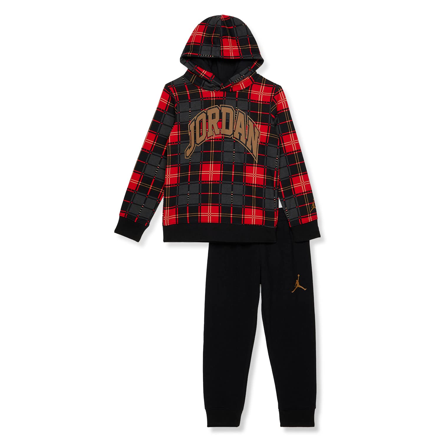 Essentials Plaid Pullover Set (Toddler/Little Kids/Big Kids) Jordan Kids