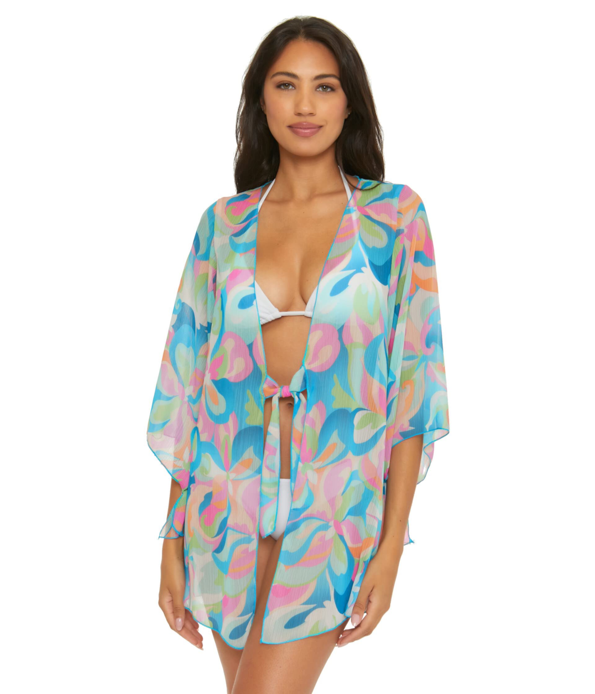 Nostalgic Chiffon Tunic Cover-Up Becca