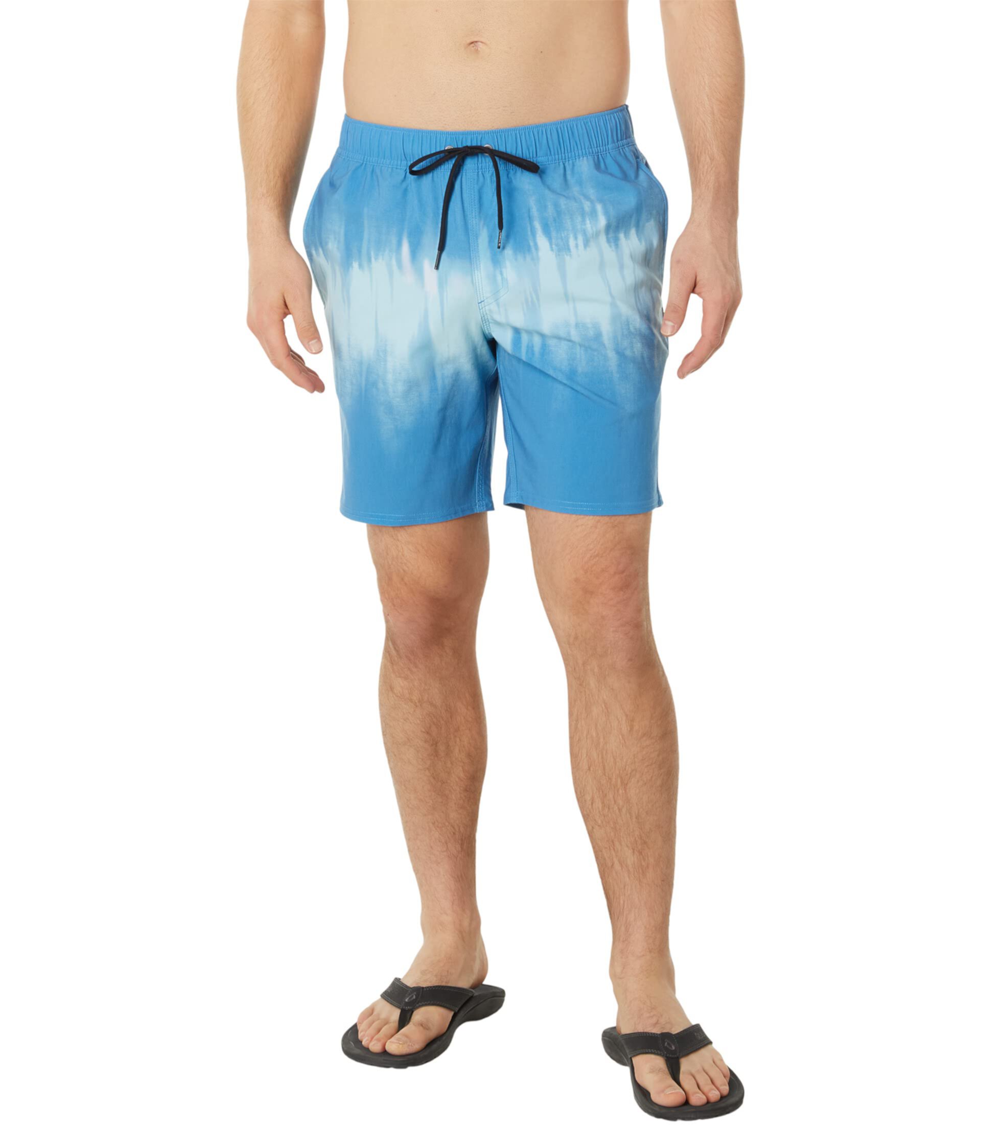 Stockton Print E-Waist 18" Hybrid Shorts O'Neill