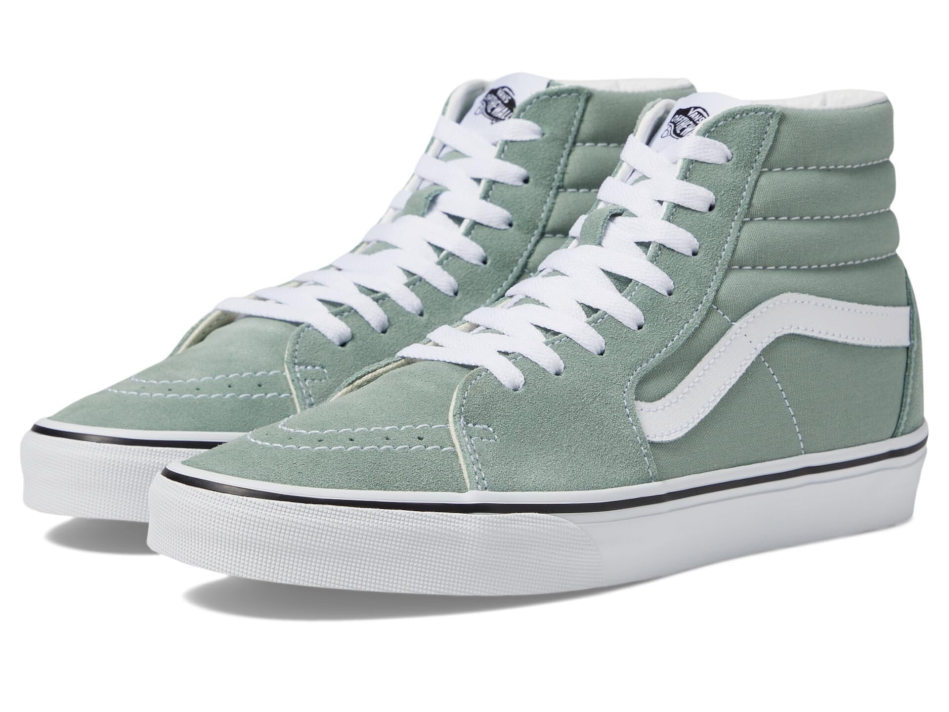 Кроссовки Vans SK8-Hi из замши с традиционной резиновой подошвой Vans