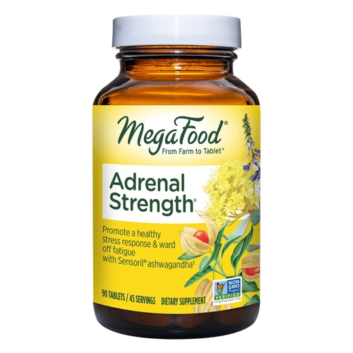 Adrenal Strength - Supports a Normal Stress Response -- 90 Tablets (Таблетки) MegaFood