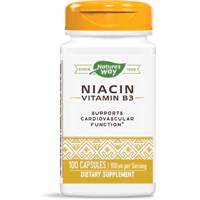 Niacin Vitamin B3 -- 100 mg Per Serving (Порция) - 100 Capsules (Капсулы) Nature's Way