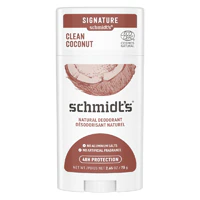 Natural Deodorant Aluminum-Free - Clean Coconut -- 2.65 oz Schmidt's