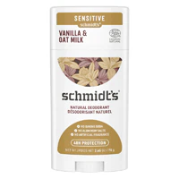 Natural Deodorant Aluminum-Free Sensitive Skin - Vanilla & Oat Milk -- 2.65 oz Schmidt's