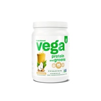 Протеин и зелень Веганский протеиновый порошок с кокосом и миндалем — 18 порций Vega
