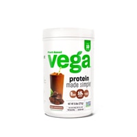 Protein Made Simple - веганский протеиновый порошок из темного шоколада - 10 порций Vega