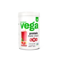 Protein Made Simple — веганский протеиновый порошок с клубникой и бананом — 10 порций Vega