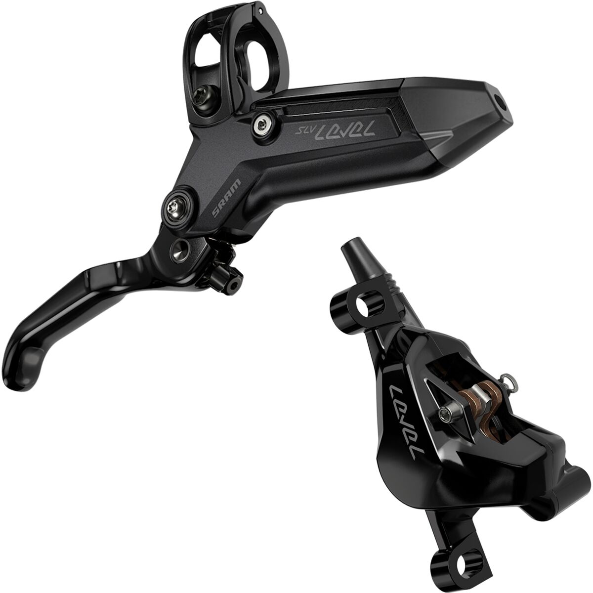 Велосипедный тормоз SRAM Level Silver Stealth Disc Brake - 2-поршневой SRAM