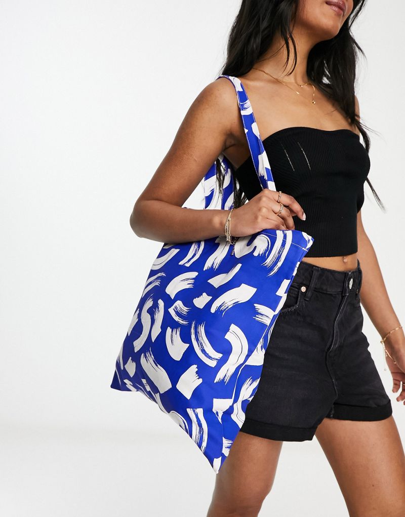 Женская сумка-тоут Monki с абстрактным принтом Monki