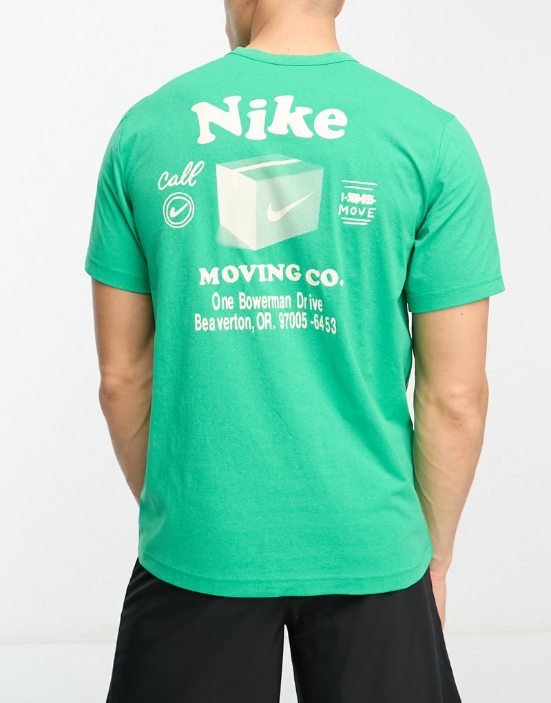 Зеленая Мужская Майка для Тренировок Nike Dri-FIT Nike