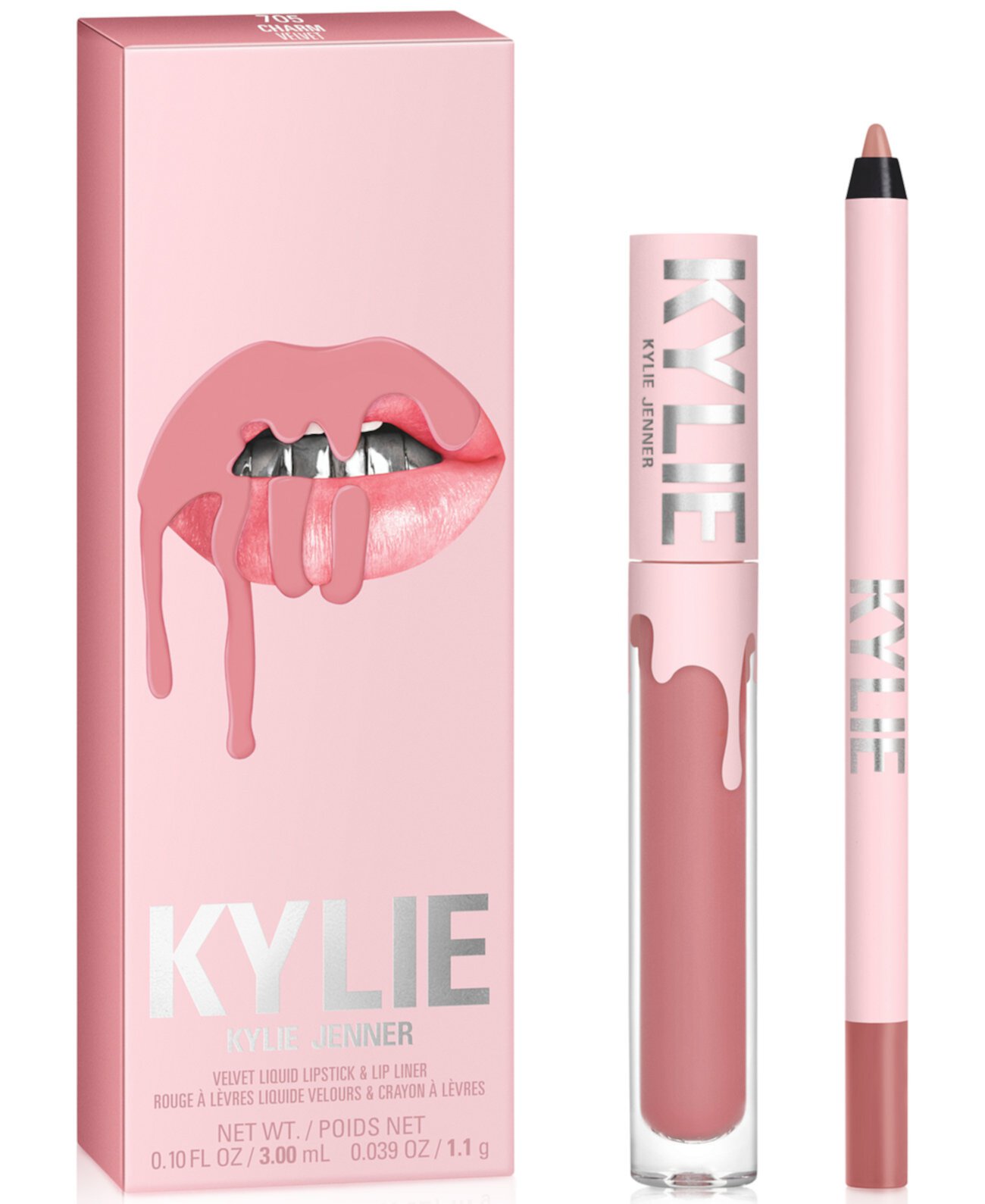 2 шт. Бархатный набор для губ Kylie Cosmetics