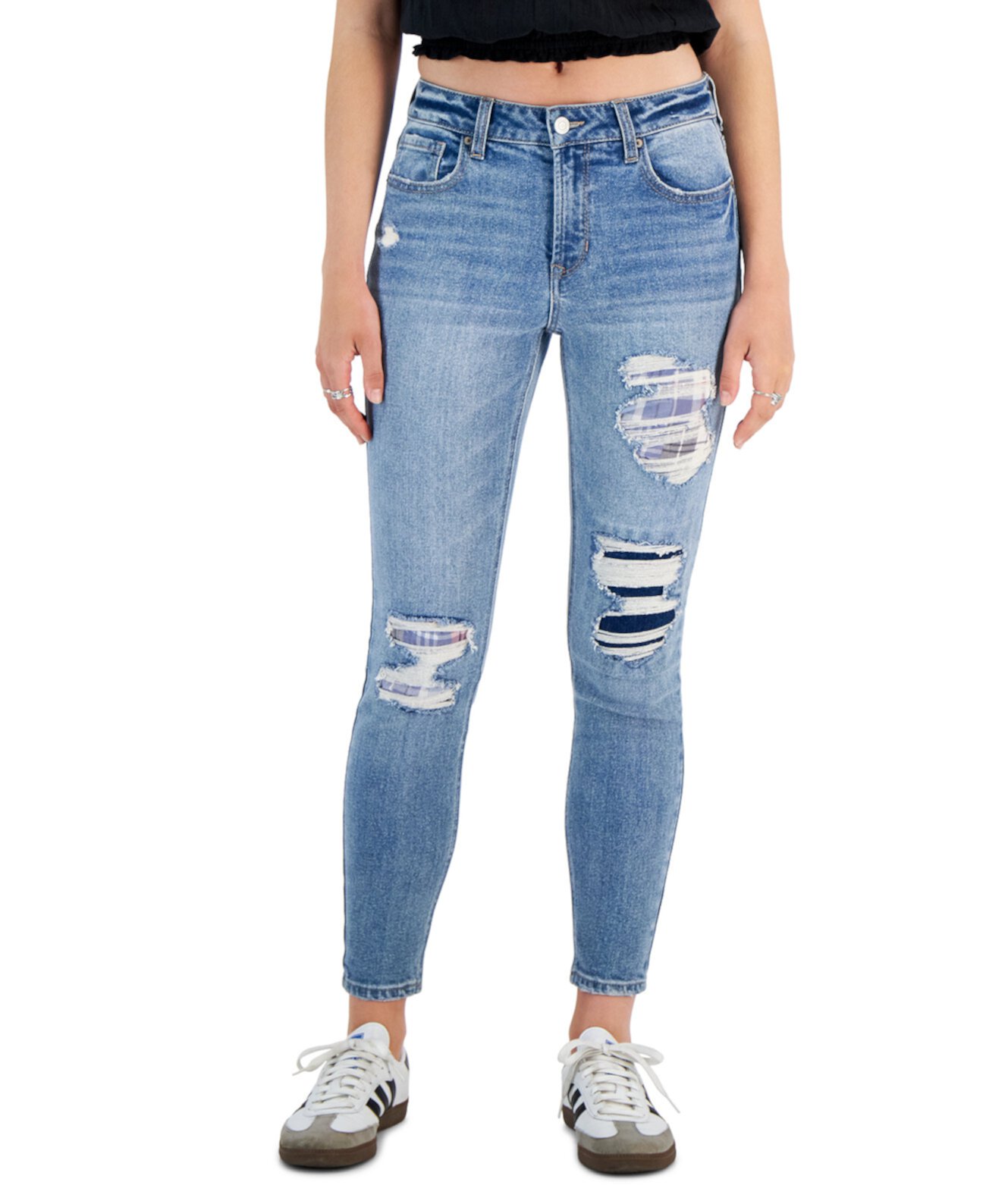 Джеггинсы Vanilla Star Для девочек Destructed Skinny-Leg Denim Jeans Vanilla Star