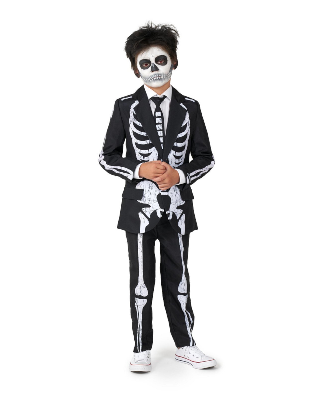 Комплект костюма Big Boys Skeleton с пуговицами в стиле гранж Suitmeister