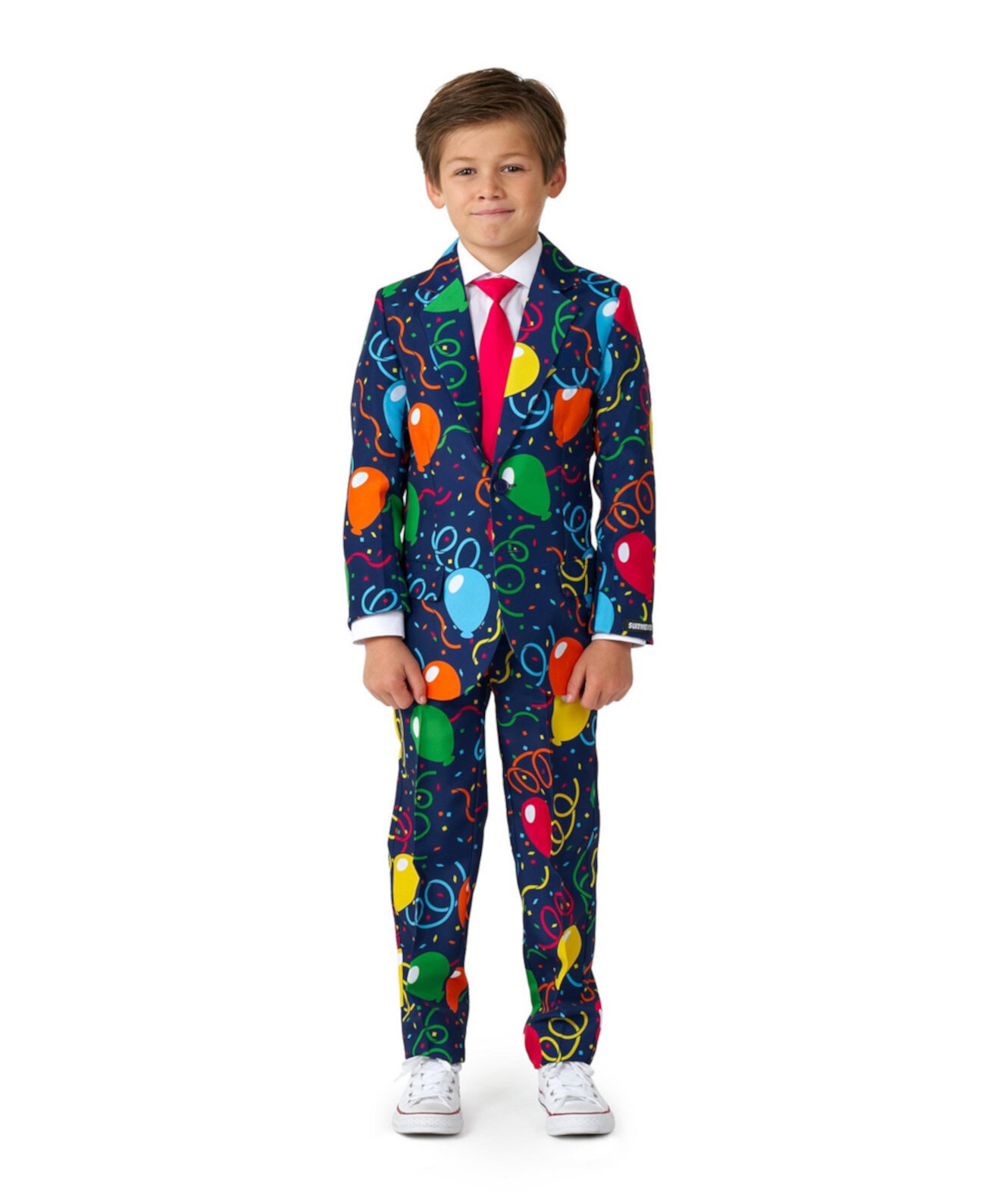 Комплект костюма с воздушными шарами и пуговицами для больших мальчиков Suitmeister