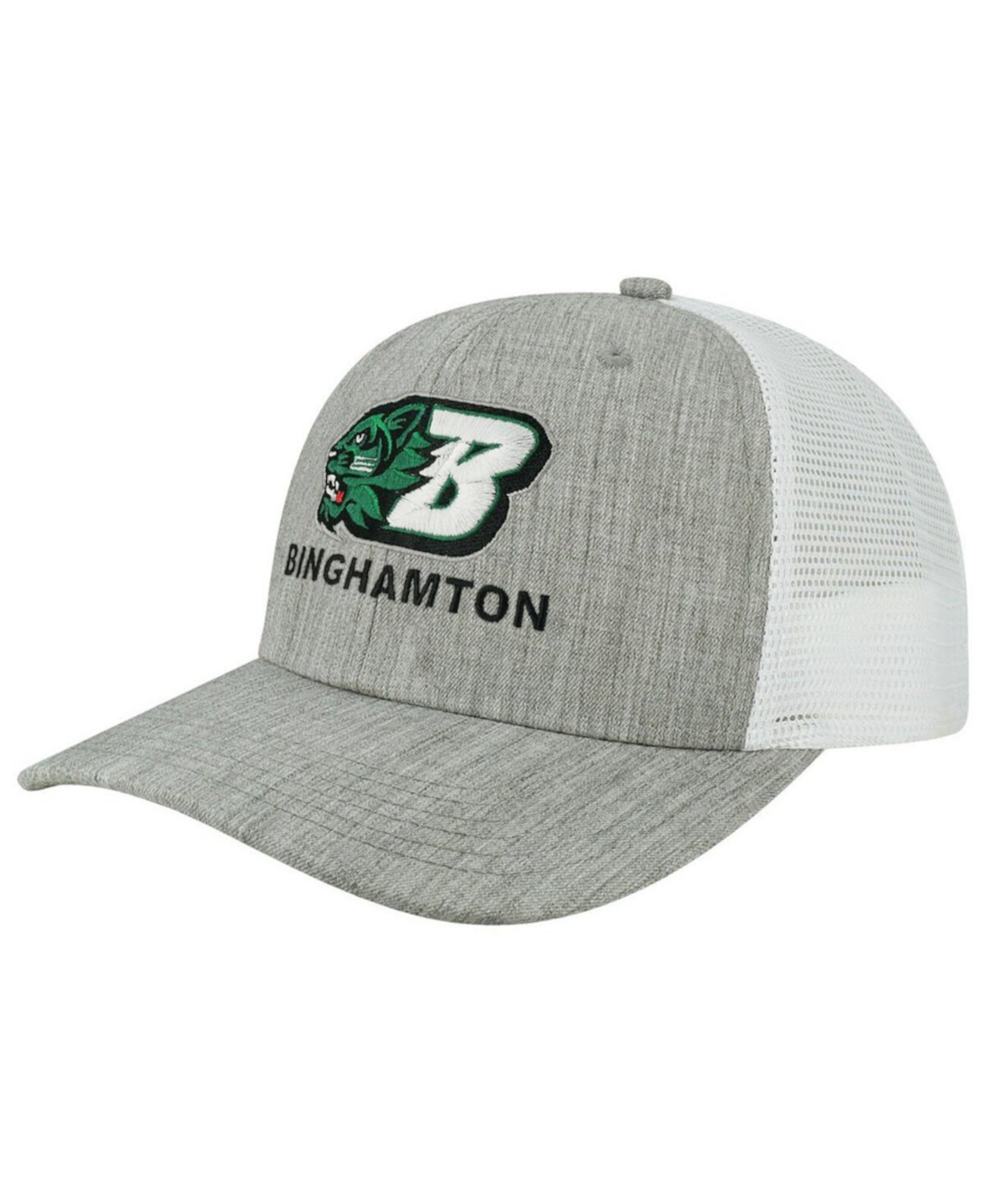 Мужская кепка Snapback The Champ Trucker Snapback Binghamton Bearcats (серый, белый) Legacy Athletic