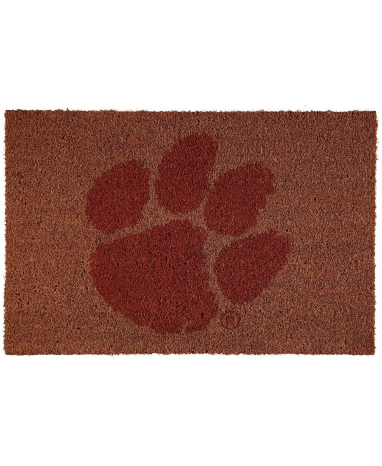 Коврик из кокосового волокна с логотипом Clemson Tigers 20 x 30 дюймов Memory Company