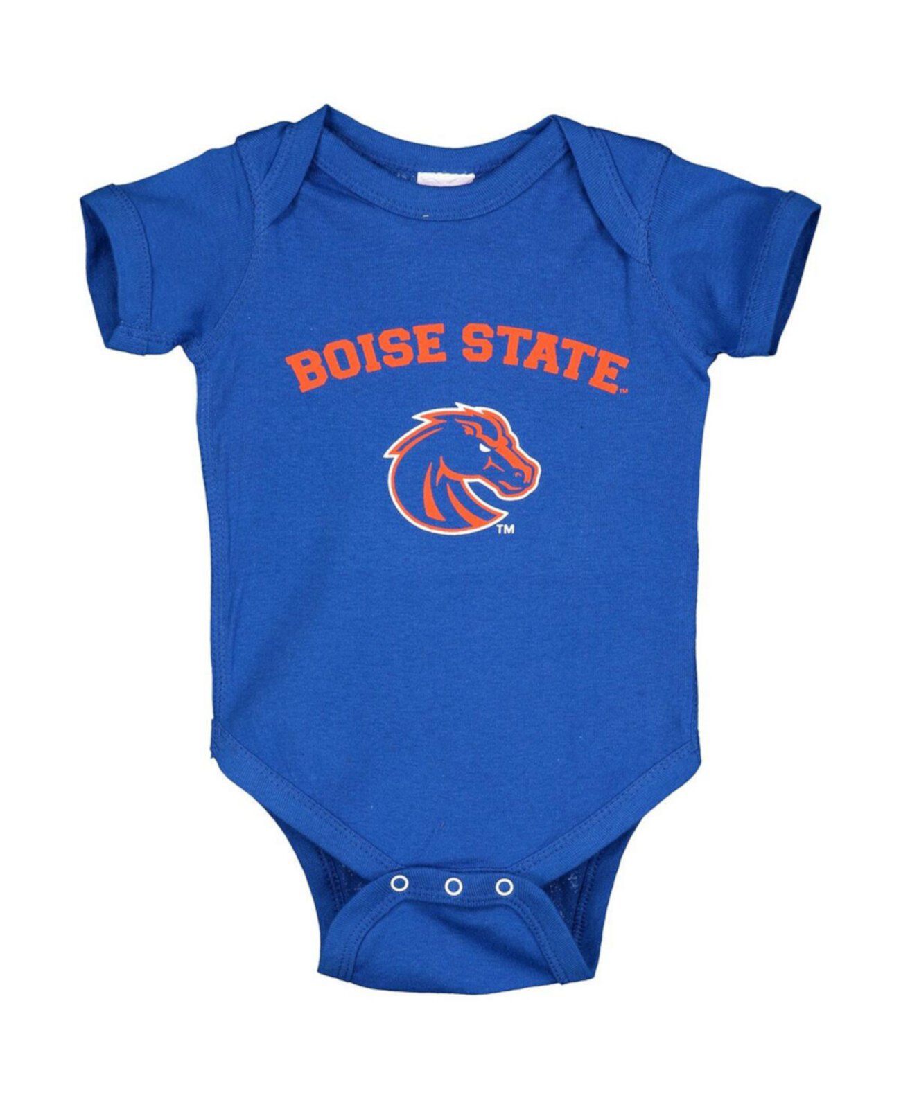 Боди Royal Boise State Broncos Arch & Logo для мальчиков и девочек для младенцев Two Feet Ahead