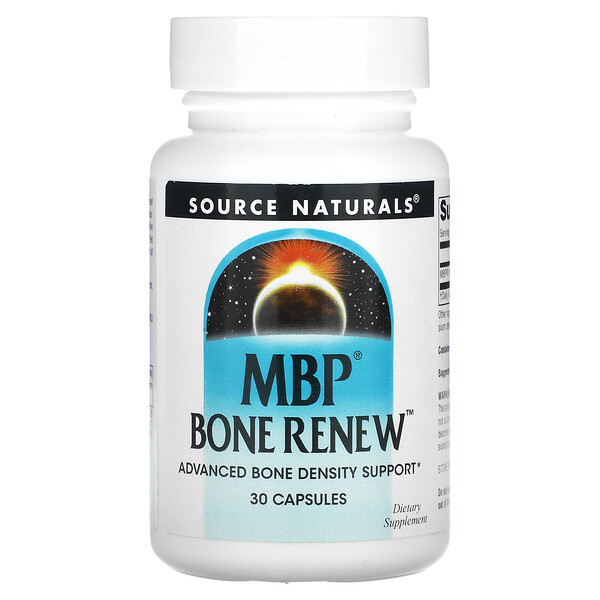 MBP, Обновление костей, 30 капсул Source Naturals