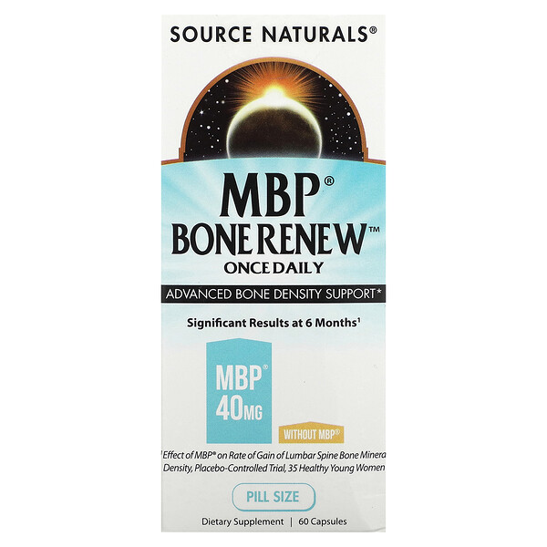 MBP Bone Renew, 60 капсул Source Naturals