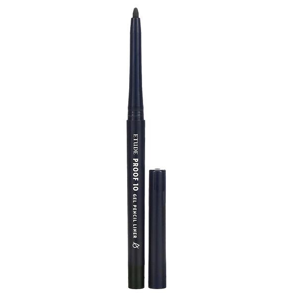 Proof 10 Gel (Гель) Pencil Liner, 01 Black, 1 Pencil Etude