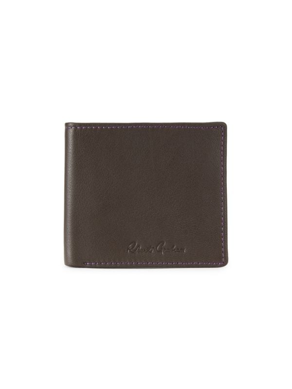 Кожаный бумажник Bi Fold Robert Graham
