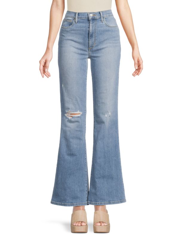 Расклешенные джинсы с высокой посадкой Joe's Jeans