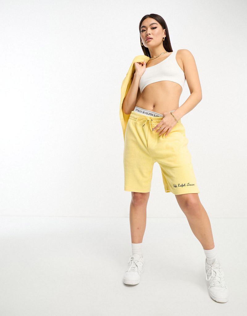 Yellow ralph lauren on sale shorts