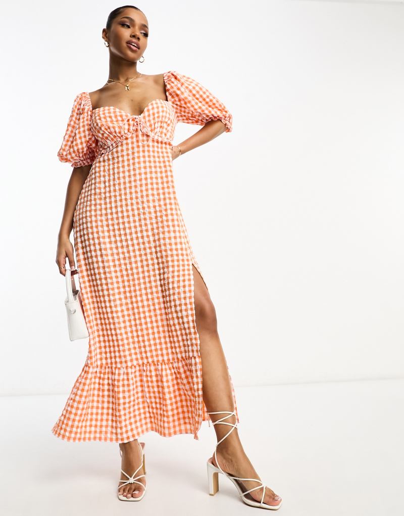 Женское Платье The Frolic Gingham Ruffle The Frolic