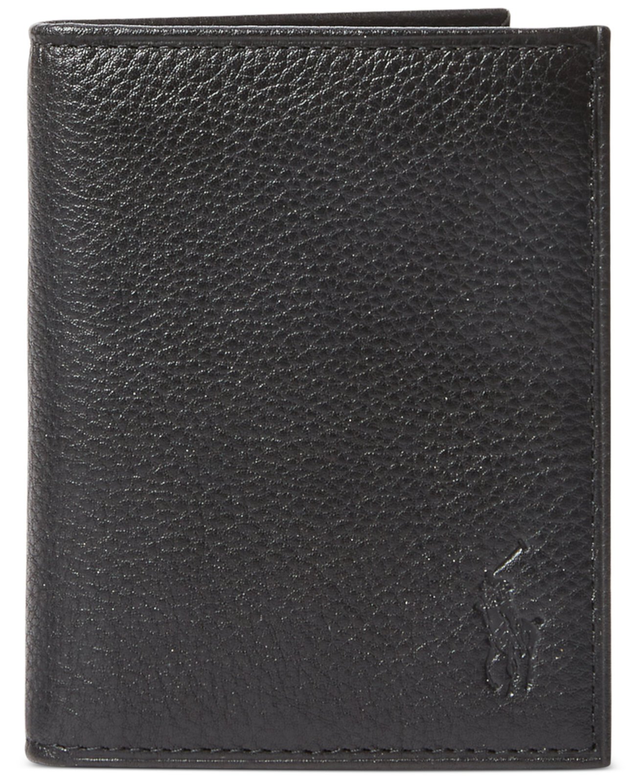 Мужской бумажник из шагреневой кожи Polo Ralph Lauren
