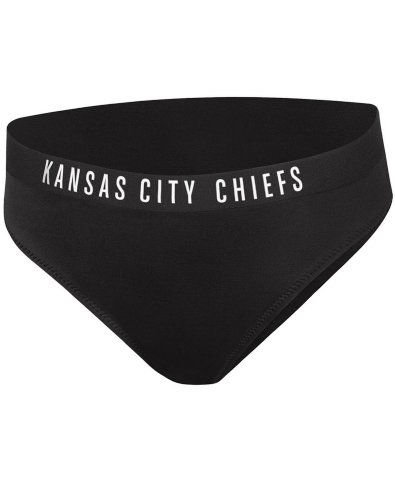 Женские черные плавки бикини Kansas City Chiefs All-Star G-III