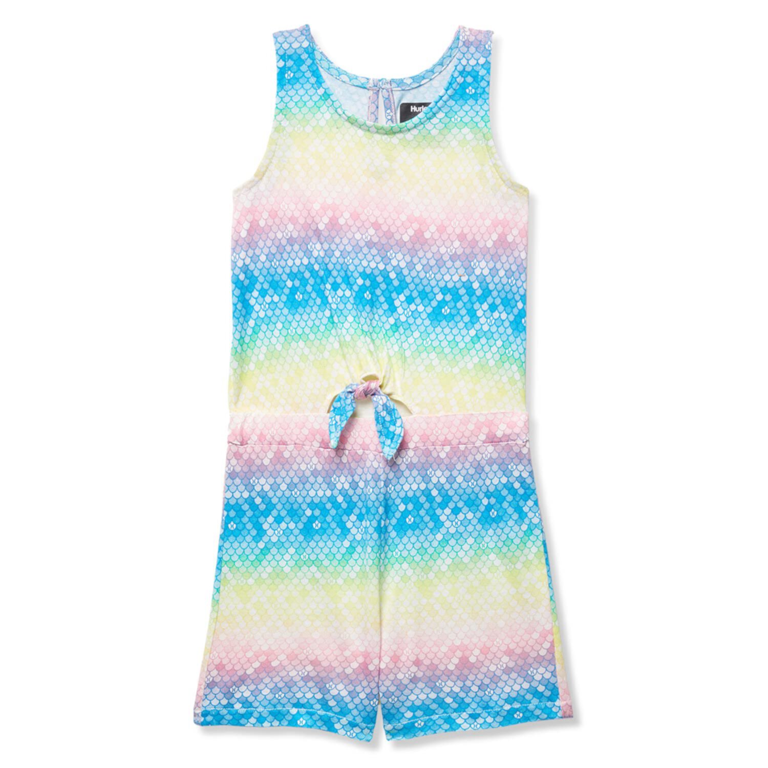 Tie Front Jersey Romper (Toddler) Hurley