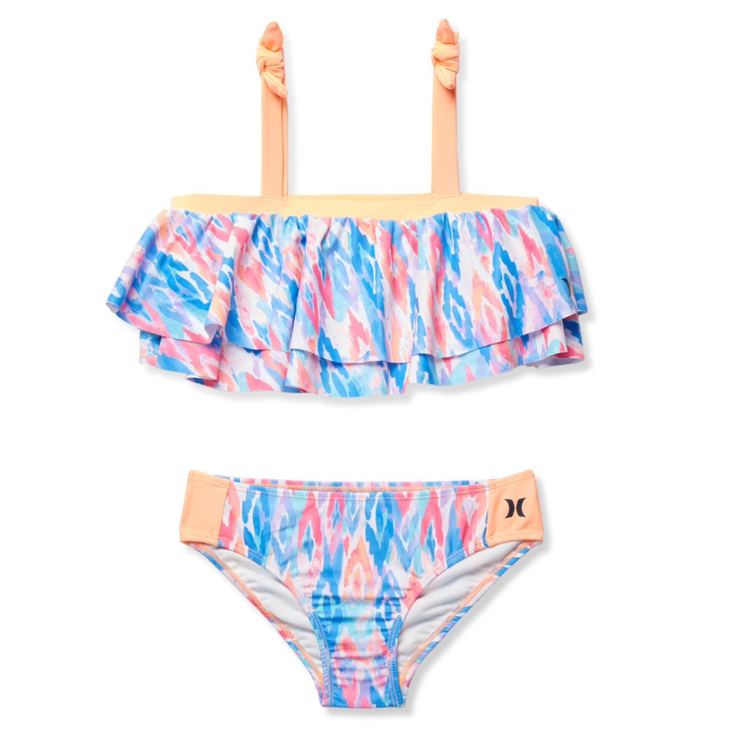 Купальники Hurley Для девочек Tiered Tankini Two-Piece Set Hurley