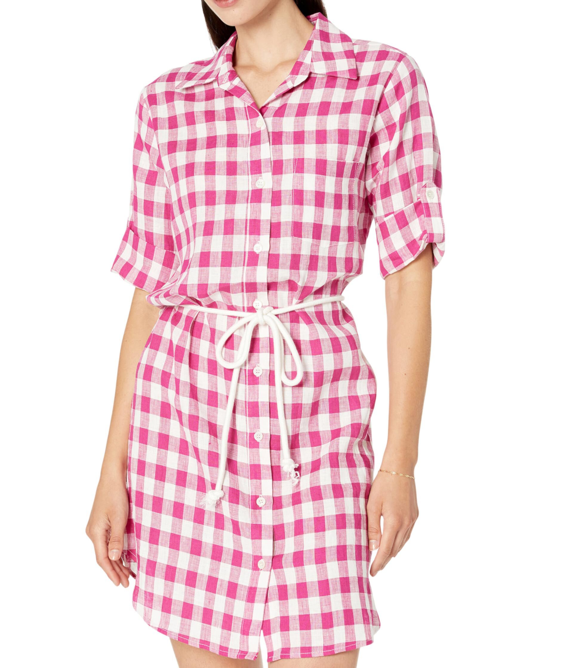 Check Shirtdress Karen Kane