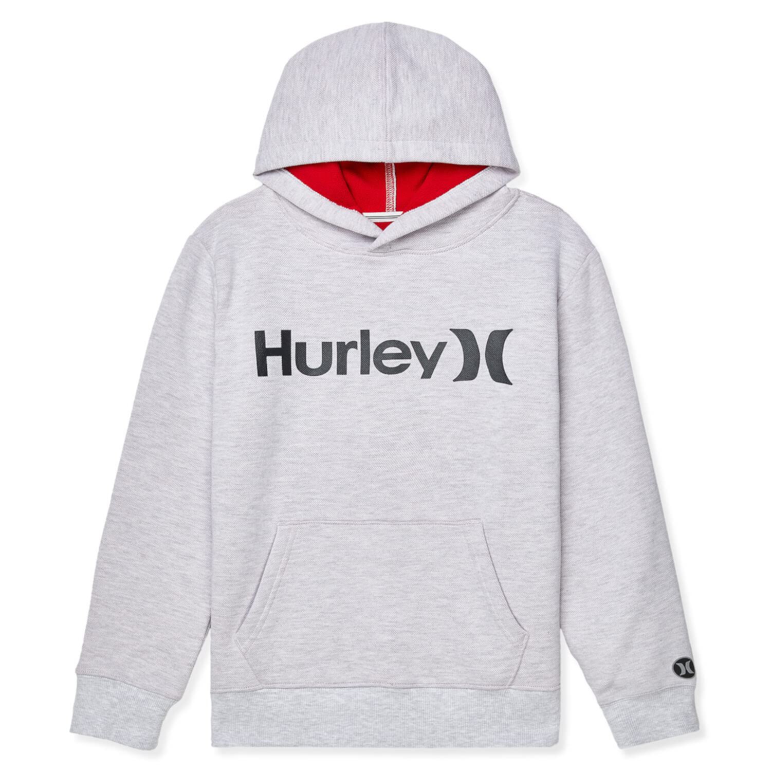 Худи из флиса Hurley для больших детей с капюшоном и карманом-кенгуру Hurley