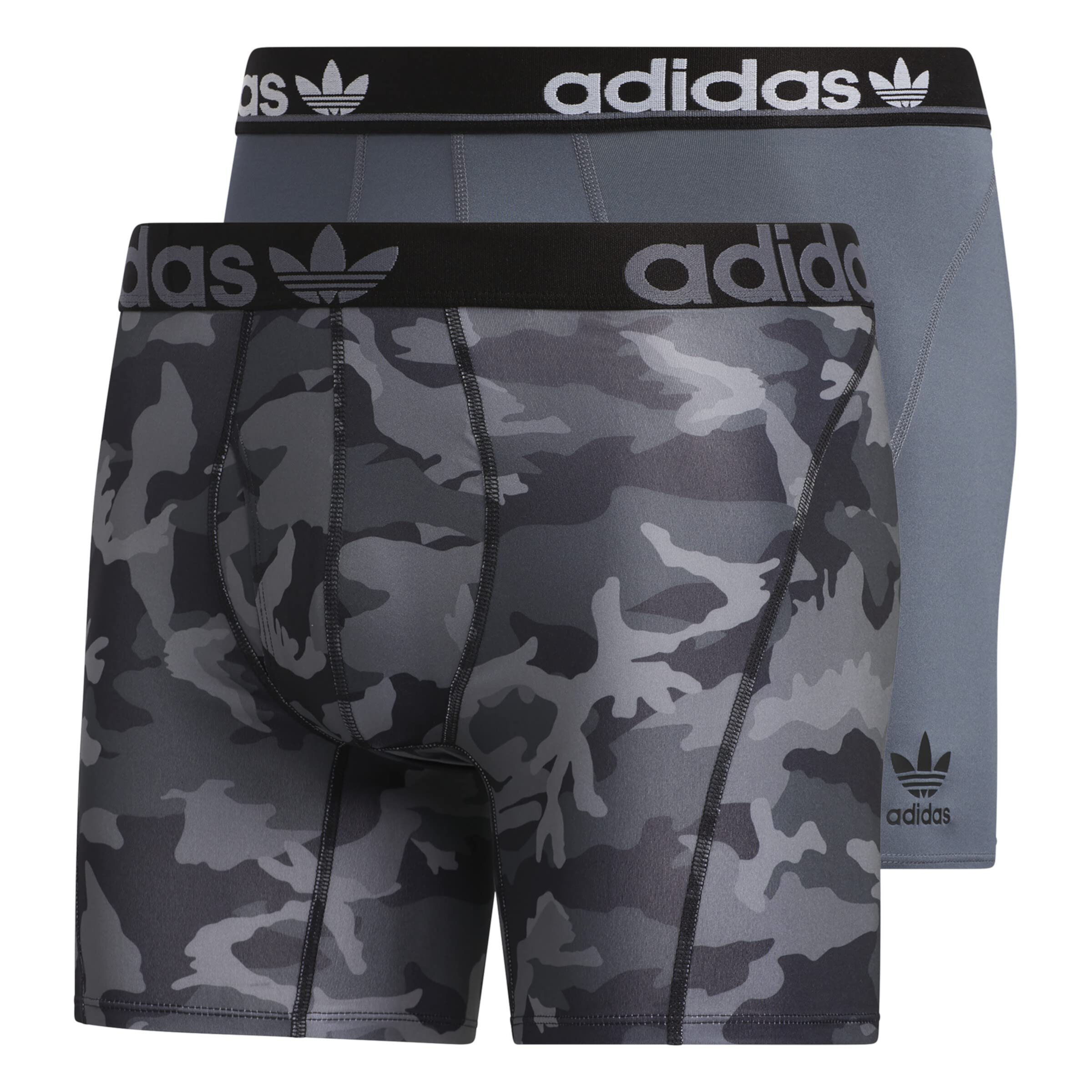 Нижнее белье-боксеры Trefoil Athletic Comfort Fit, 2 шт. в упаковке Adidas