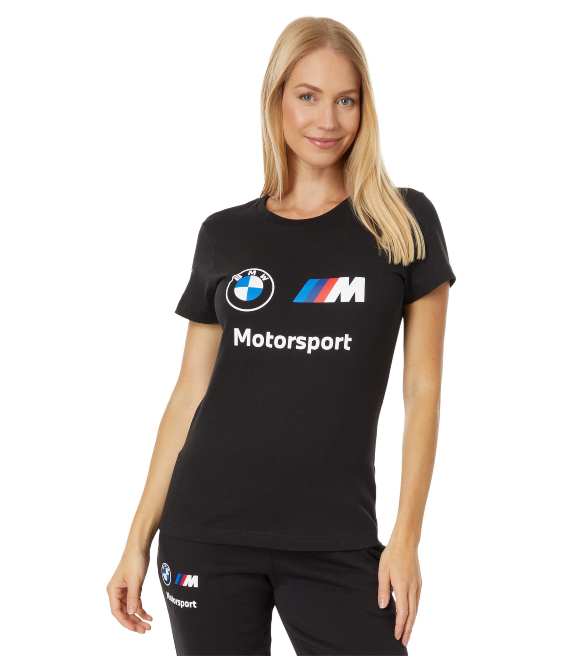 Футболка с логотипом BMW M Motorsport Essentials PUMA