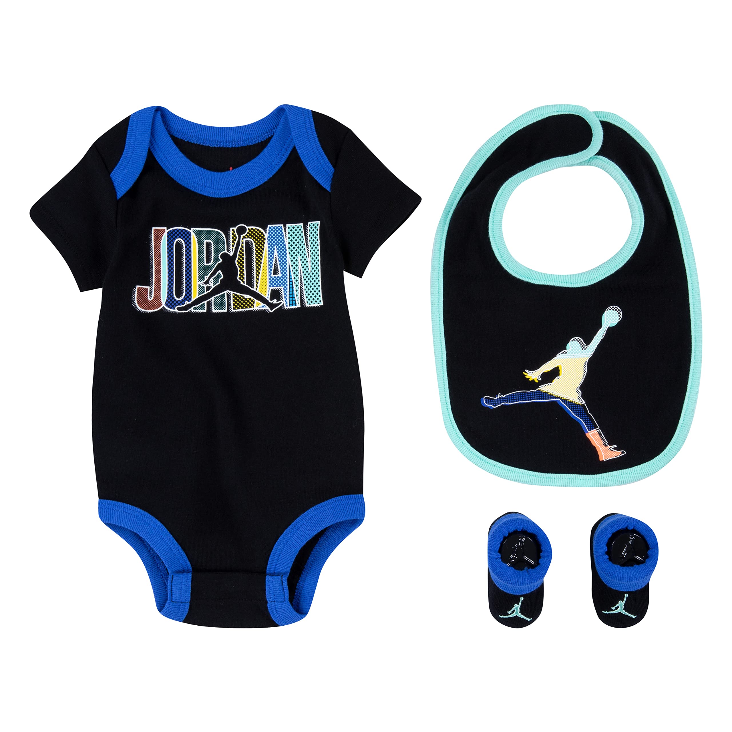 Комплект из трех предметов: боди, слюнявчик и ботинки для малышей Jordan Kids Jordan Kids