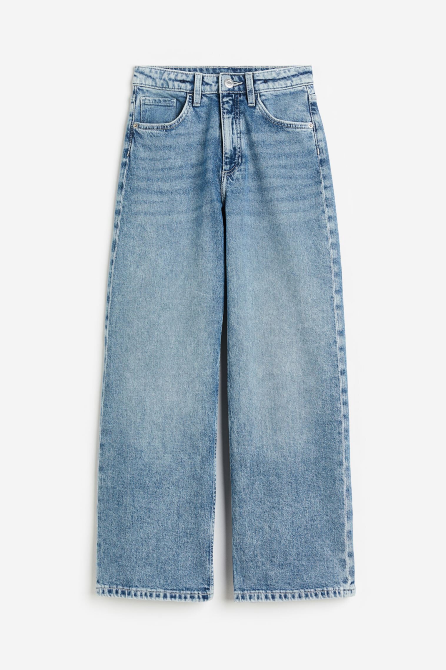 Широкие джинсы H&M